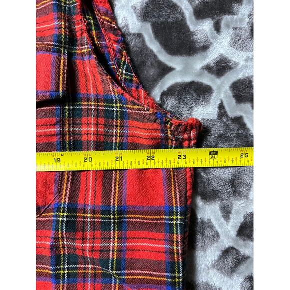 Vintage Abercrombie & Fitch Viyella Wool Blend Flannel Turned Vest Scotland Wove - Picture 5 of 7